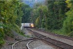  CSX M 406 Comes into View